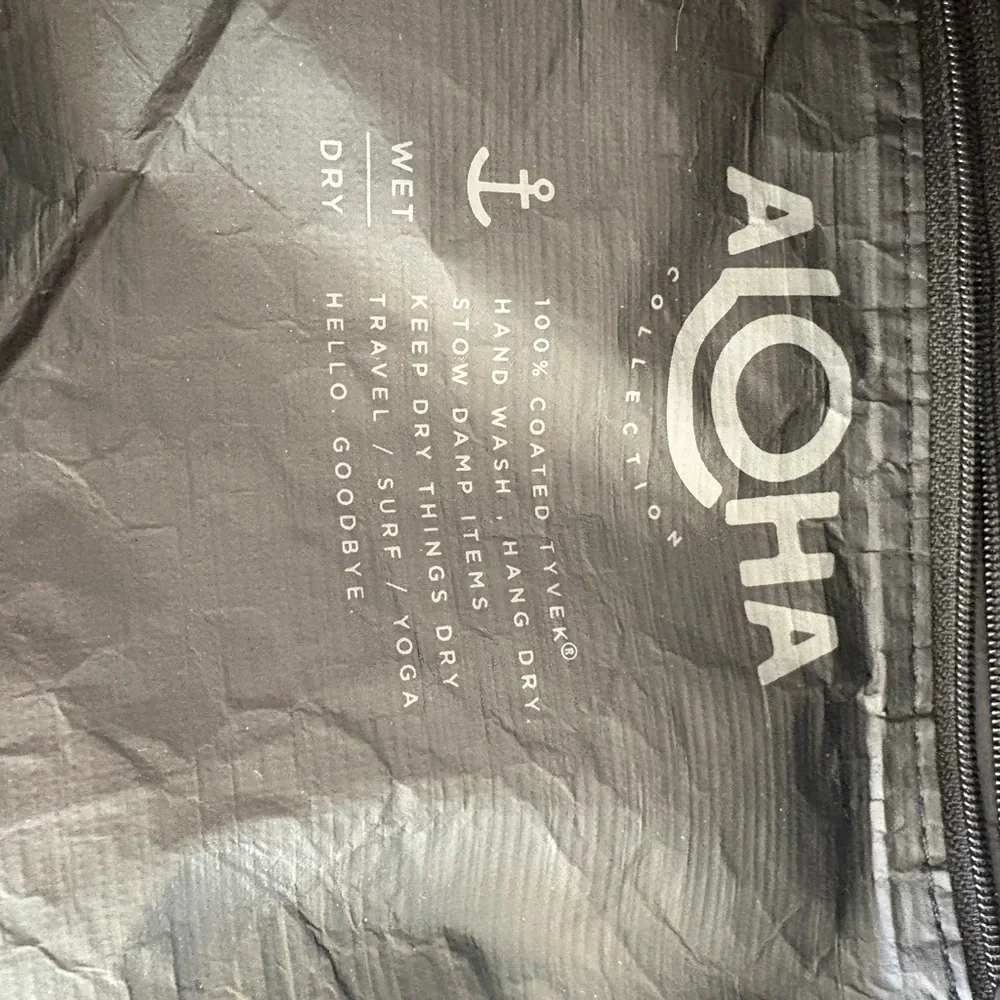 Aloha Collecton Black Crossbody Shoulder Bag